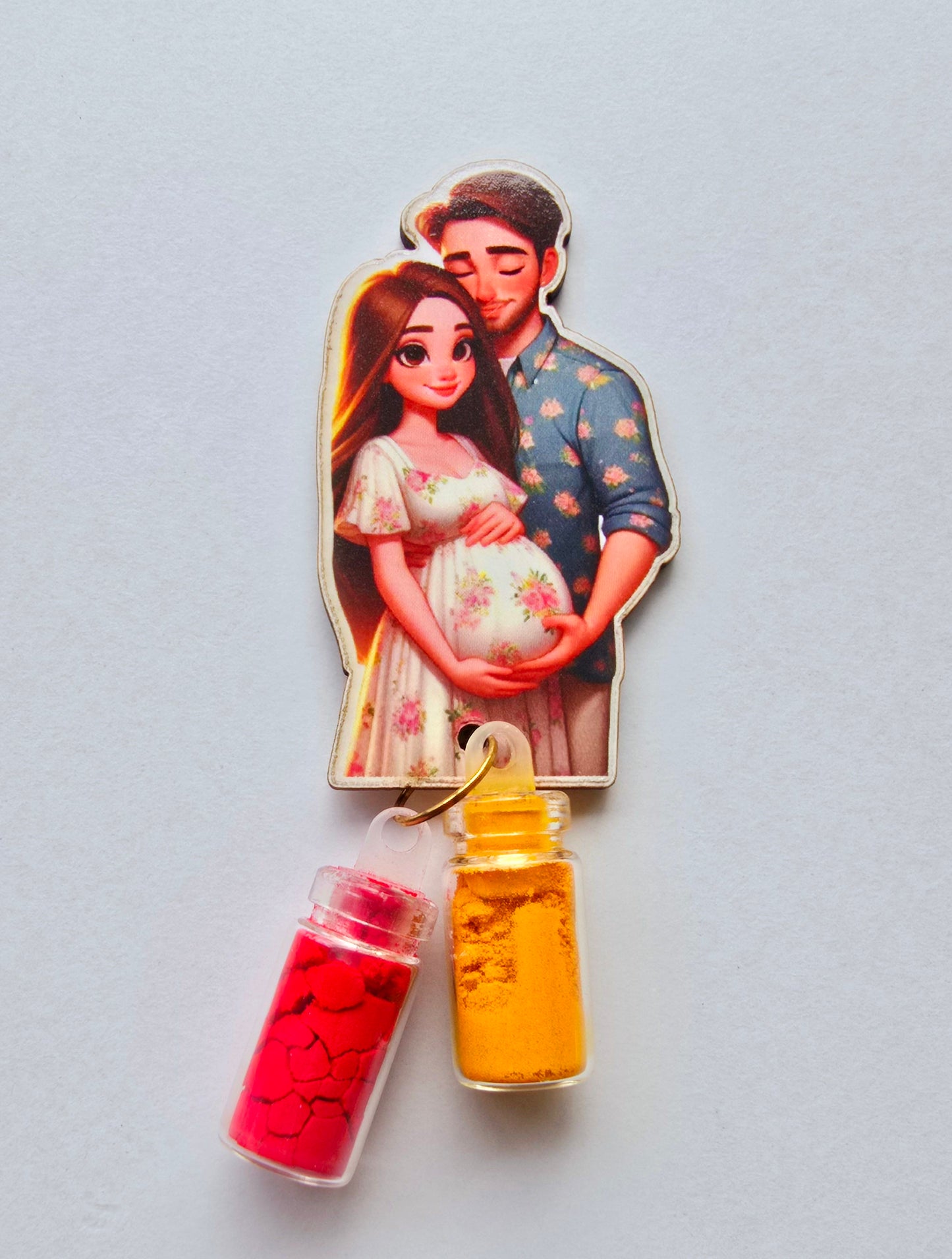 Baby-shower Haldi Kumkum Holder