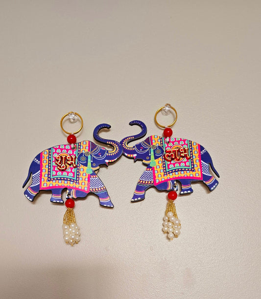Elephant Shubh Labh pair