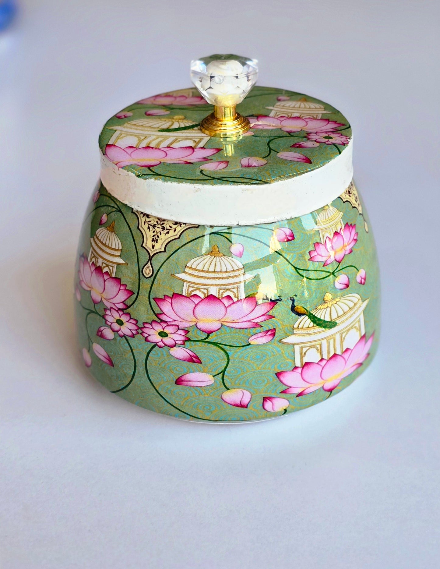 Pichwai Metal Jars