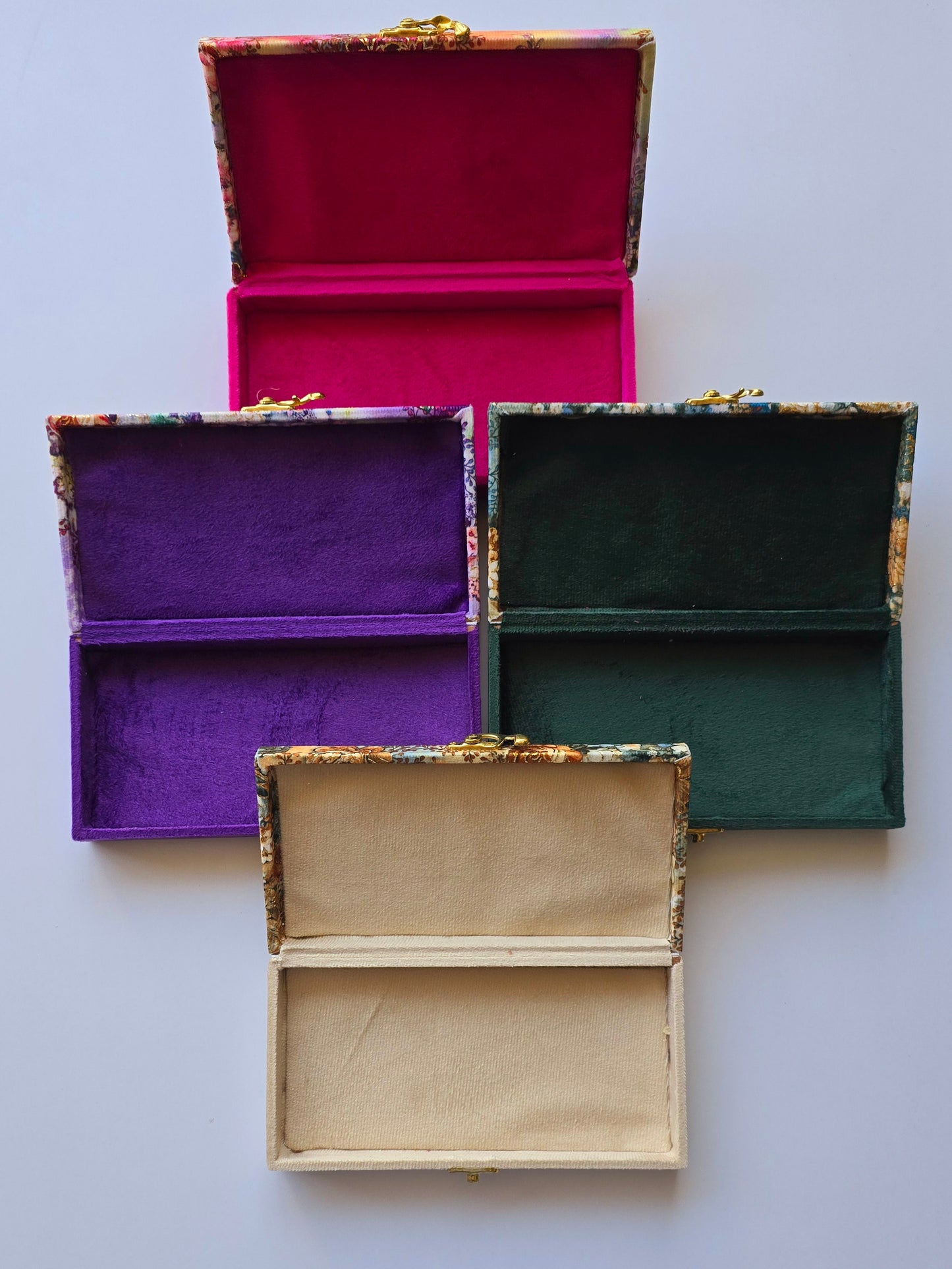 Floral Velvet Gift Box